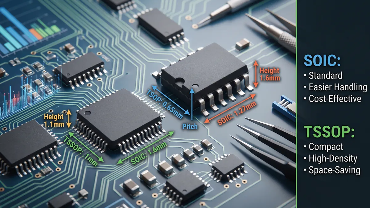 TSSOP vs SOIC: What's the Difference and Which Package Should You Choose?