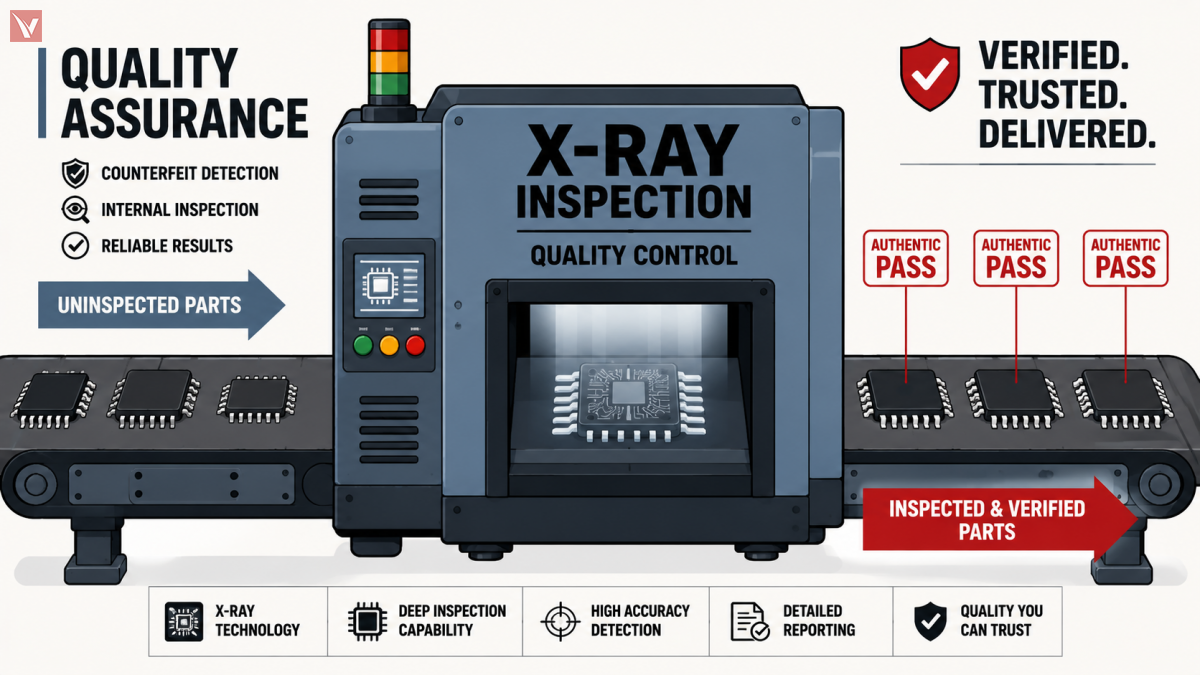 X-Ray Inspection for Electronic Component Counterfeit Detection