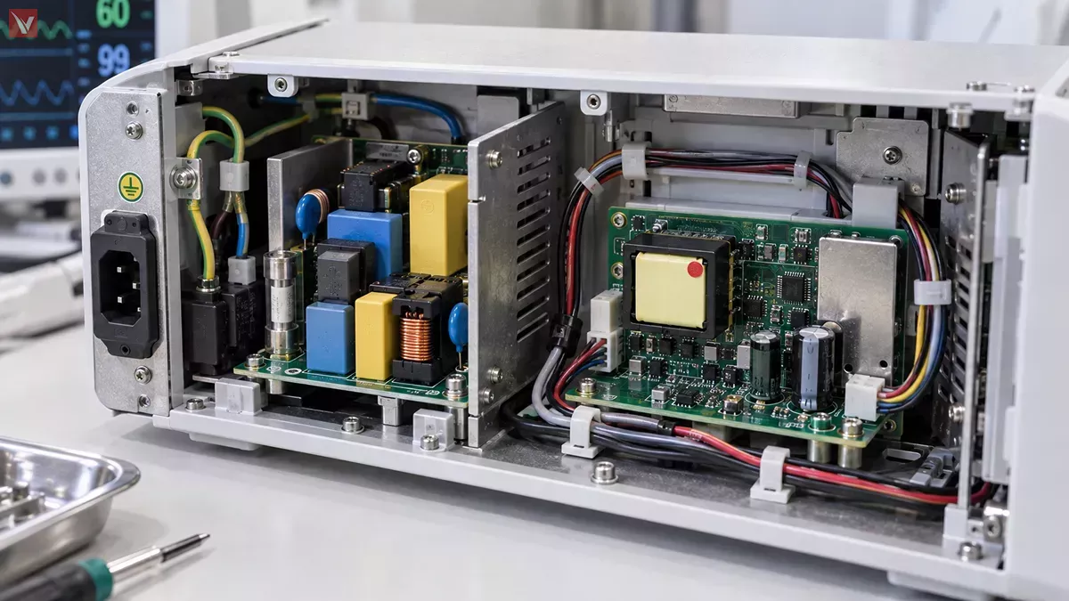 Medical AC DC and isolated DC DC power architecture